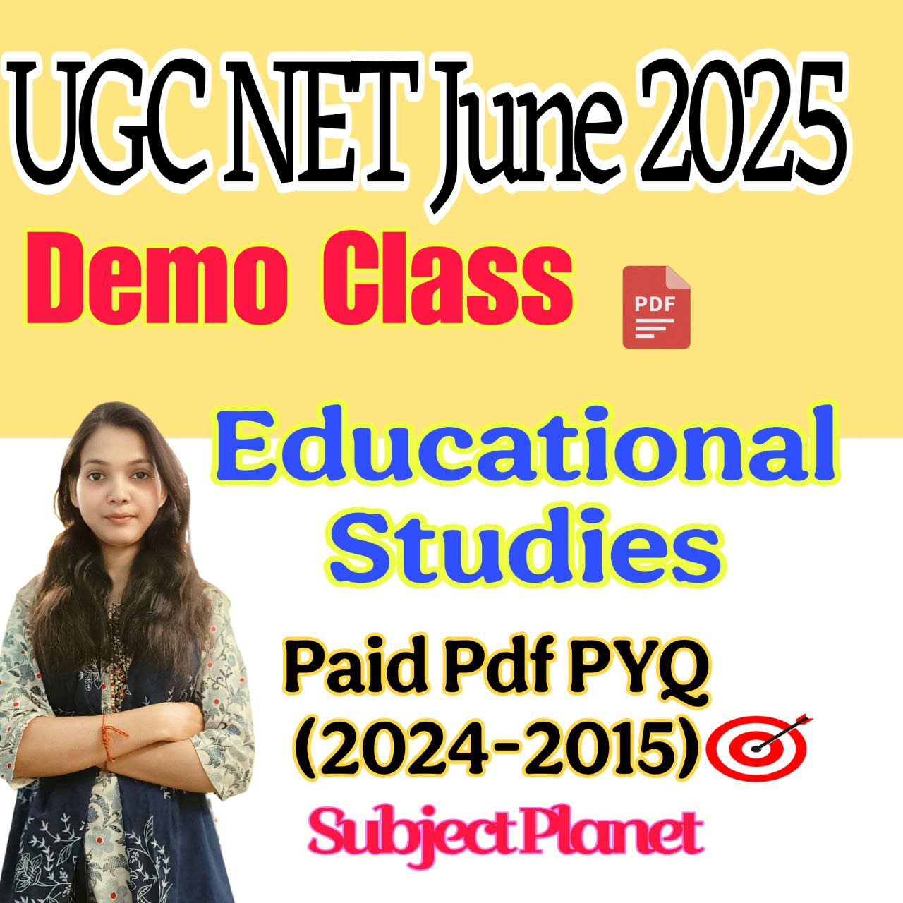 UGC NET /JRF SAMPLE PDF PAPER 2 EDUCATION test
